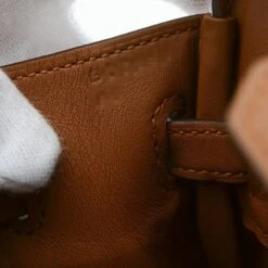 ELADY HERMES Birkin 25 Handbag Toile Cadrille/Swift Noisette Silver Hardware B Stamped -Best Jewelry Store 2000 13e8d7e0 0847 4b78 9728 5b3a16813bf5