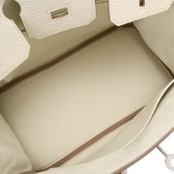 ELADY HERMES Birkin 25 Mushroom Palladium Hardware B Engraved [around 2023] Women's Togo Handbag -Best Jewelry Store 2000 18a00d33 a1fb 4975 b1d0 3c08884001d8