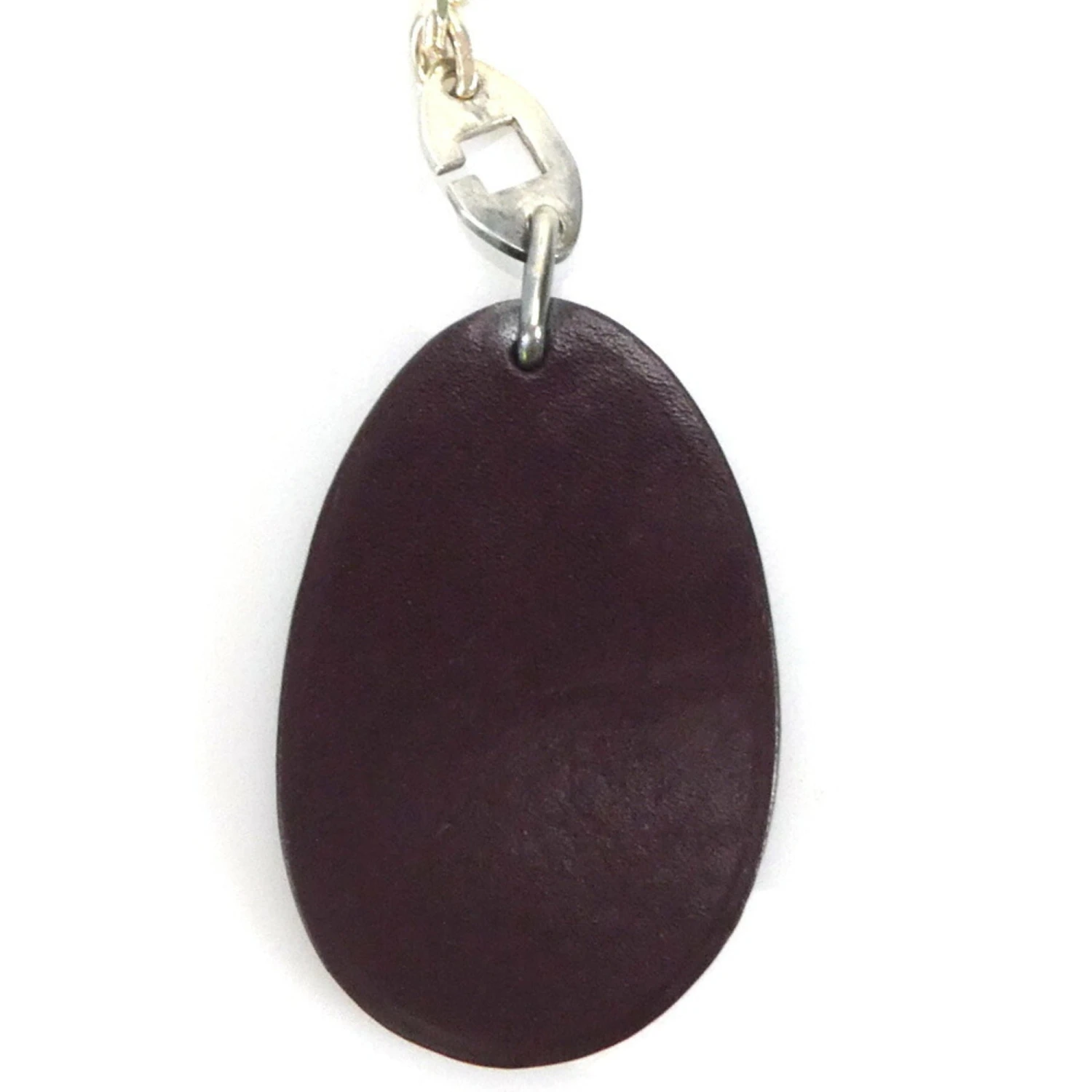 ELADY HERMES Charm Fruit Motif Leather/Silver 925 Purple/Silver Unisex 5 ELADY HERMES Charm Fruit Motif Leather/Silver 925 Purple/Silver Unisex - Image 3