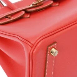 ELADY HERMES Candy Birkin 25 Rose Jaipur/Gold Champagne P Stamp [circa 2012] Ladies Vaux Epson Handbag -Best Jewelry Store 2000 1f3d643a 04a5 4323 a210 39b1ce8946e6