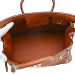 ELADY HERMES Birkin 30 Handbag Colormatic Swift Brick/Nata/Brum Silver Hardware B Stamped -Best Jewelry Store 2000 22d71956 0cc8 4e9b 9ff2 d349bef36dd2