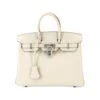 ELADY HERMES Birkin 25 Handbag Swift Beton Silver Hardware D Stamp -Best Jewelry Store 2000 26eead04 7efb 43a9 8f06 82b4cb330cf5