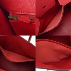 ELADY Hermes Birkin 40 Rouge Vif ???G Engraved (around 2003) Unisex Couchbel Handbag -Best Jewelry Store 2000 279e8ae6 9dc3 4b5f b4e0 47fb922770e4