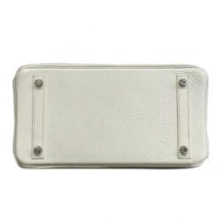 ELADY HERMES Handbag Birkin 30 X Engraved Taurillon Clemence White Ladies -Best Jewelry Store 2000 2a7c0053 93a6 4188 9d21 a0189e8a6172