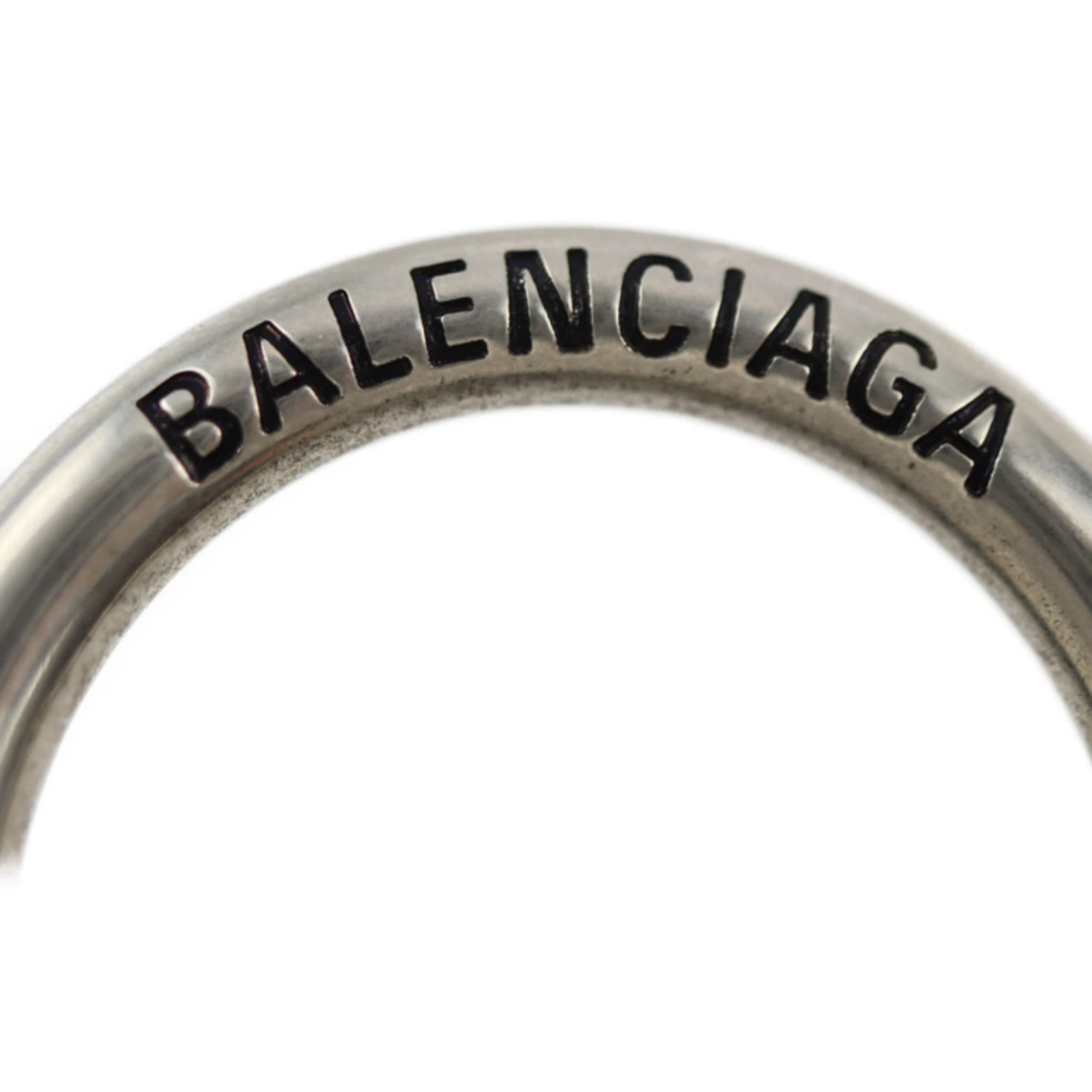 ELADY BALENCIAGA Micro Belt Pack Keychain 678883 Nylon White Black Silver Hardware Bag Charm Key Ring 8 ELADY BALENCIAGA Micro Belt Pack Keychain 678883 Nylon White Black Silver Hardware Bag Charm Key Ring - Image 6