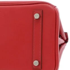 ELADY Hermes Birkin 25 Swift Rouge Piman Handbag Silver Hardware Y Engraved -Best Jewelry Store 2000 2c96d58c 3fbe 4f4f a8e9 37fff495a2ed