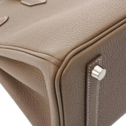 ELADY HERMES Birkin 25 Etoupe Palladium Hardware - Women's Togo Handbag 18 ELADY HERMES Birkin 25 Etoupe Palladium Hardware - Women's Togo Handbag -Best Jewelry Store 2000 2f43de8b 75b5 4b0b 900c 67824a1a3791