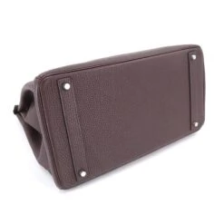 ELADY HERMES Birkin 40 Hand Bag Togo Chocolat L Engraved Silver Metal Fittings 30 -Best Jewelry Store 2000 3770a14b cb4b 45dc ba28 4a37f94c4bf7