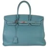 ELADY HERMES Birkin 35 Taurillon Clemence N Engraved Blue Handbag -Best Jewelry Store 2000 3cad7da5 107b 47b7 bb3d b4edf7e0099d
