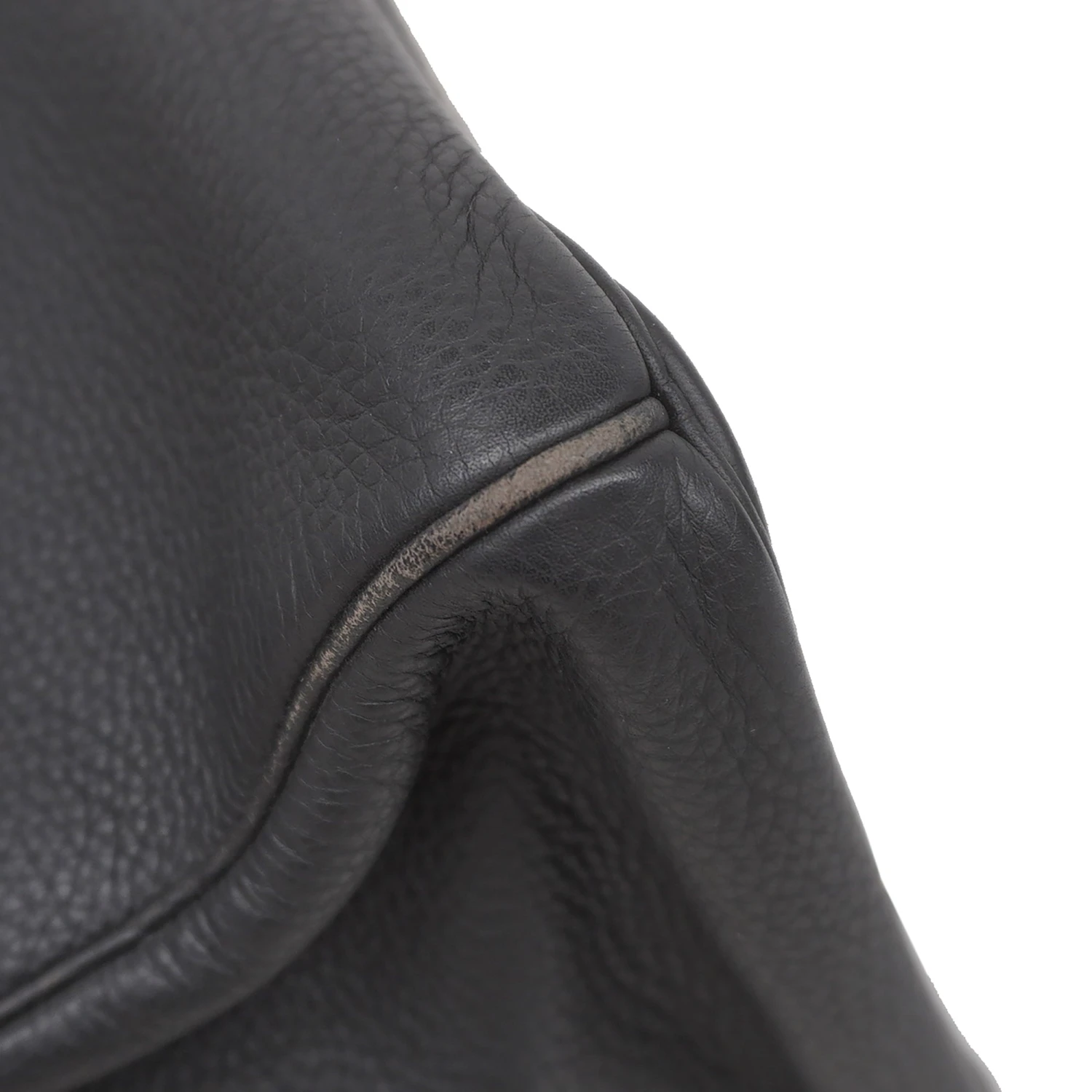 ELADY Hermes Handbag Birkin 35 L Engraved Togo Black Silver Metal 9 ELADY Hermes Handbag Birkin 35 L Engraved Togo Black Silver Metal - Image 7