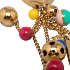 ELADY LOUIS VUITTON Portocle Grulot Bag Charm Keychain M62227 Gold Multicolor Plated Ladies -Best Jewelry Store 2000 3f4ef78d 827a 42ff 97df 494e619dbba7