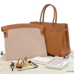 ELADY Hermes Birkin 30 Togo Leather Swift Leather Clutch Bag Handbag Tote Bag Gold Natural 13 ELADY Hermes Birkin 30 Togo Leather Swift Leather Clutch Bag Handbag Tote Bag Gold Natural -Best Jewelry Store 2000 41ddee17 0be3 4314 aa8a 4c6c1f54b7d8