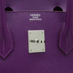 ELADY HERMES Birkin 35 Handbag Epson Anemone R Stamp 13 ELADY HERMES Birkin 35 Handbag Epson Anemone R Stamp -Best Jewelry Store 2000 42b06787 8063 482d 8191 543914bddb57