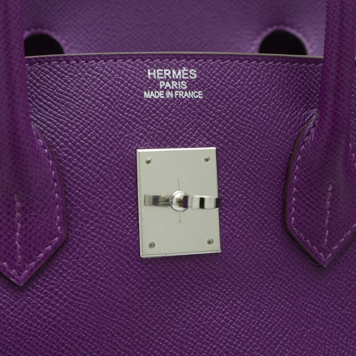 ELADY HERMES Birkin 35 Handbag Epson Anemone R Stamp 6 ELADY HERMES Birkin 35 Handbag Epson Anemone R Stamp - Image 4