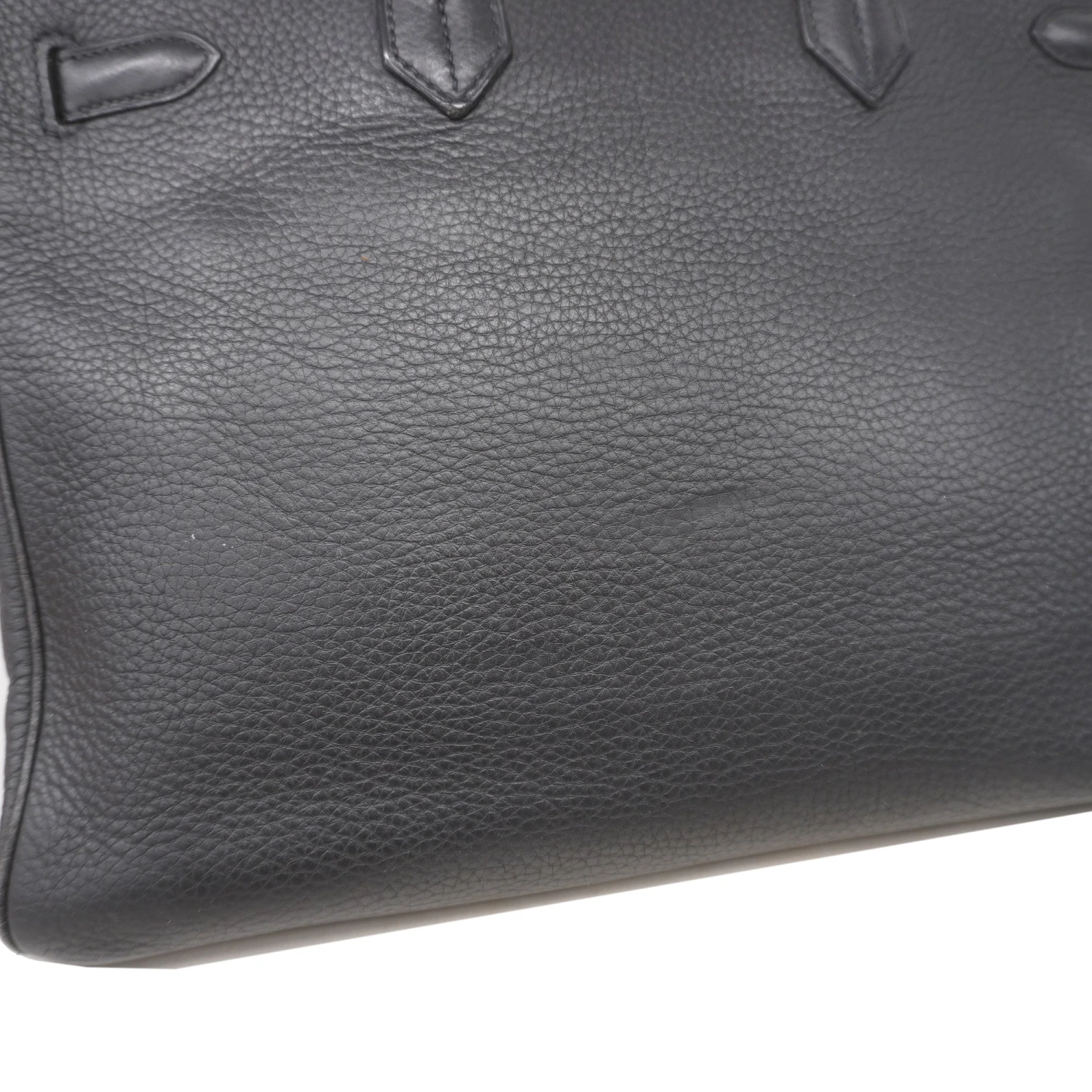 ELADY Hermes Handbag Birkin 35 L Engraved Togo Black Silver Metal 12 ELADY Hermes Handbag Birkin 35 L Engraved Togo Black Silver Metal - Image 10