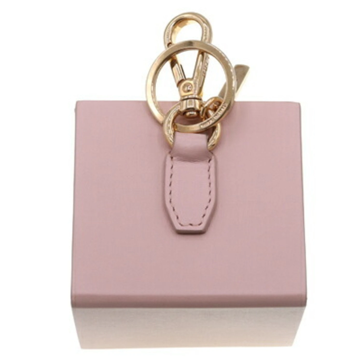 ELADY FENDI Keychain Box 7AR894 Light Pink Leather Keyring Bag Charm Ladies MINI BOX 4 ELADY FENDI Keychain Box 7AR894 Light Pink Leather Keyring Bag Charm Ladies MINI BOX - Image 2