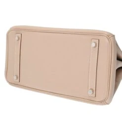 ELADY HERMES Birkin 30 Argile Palladium Hardware - Q Stamp [circa 2013] Ladies Taurillon Clemence Handbag Bag -Best Jewelry Store 2000 4fddfc05 a5e0 431d 82c3 6a5deccbcdd4