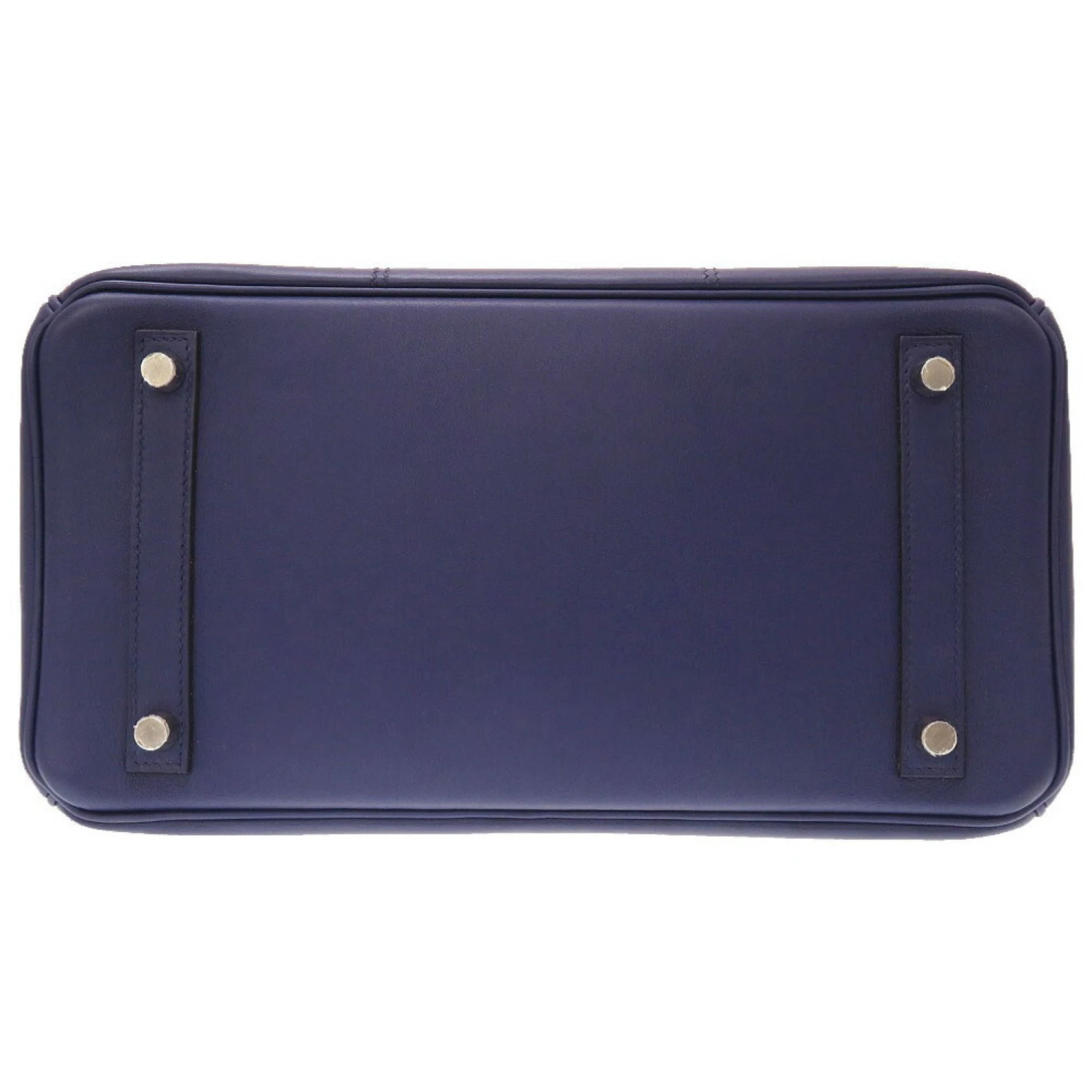 ELADY HERMES Birkin 30 Tresage De Cuir Vaux Epson Swift Blue Ankle Gold Dunor D Stamp Handbag 5 ELADY HERMES Birkin 30 Tresage De Cuir Vaux Epson Swift Blue Ankle Gold Dunor D Stamp Handbag - Image 3