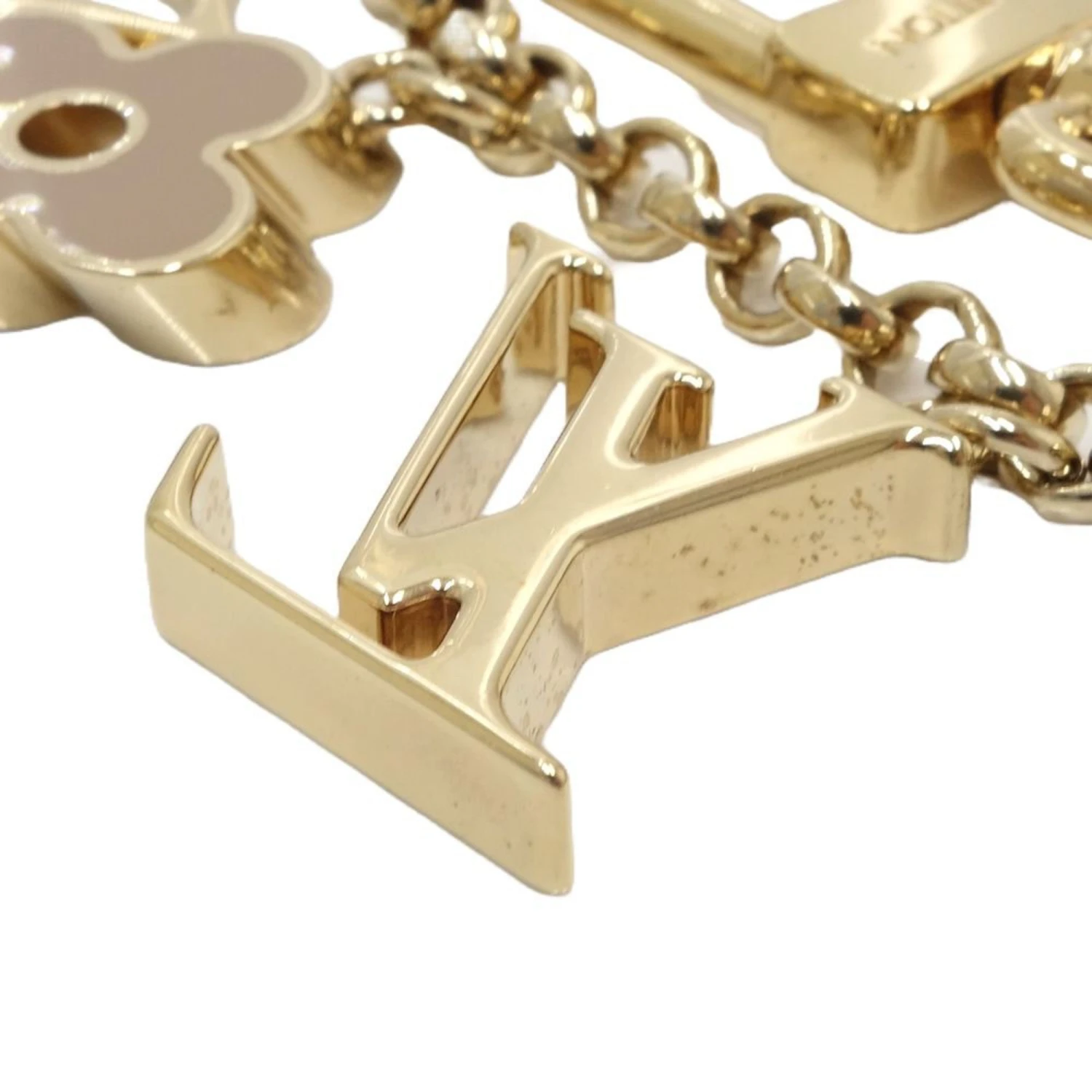 ELADY LOUIS VUITTON Keyring M65111 Fleur De Monogram Bag Charm Gold 180378 7 ELADY LOUIS VUITTON Keyring M65111 Fleur De Monogram Bag Charm Gold 180378 - Image 5