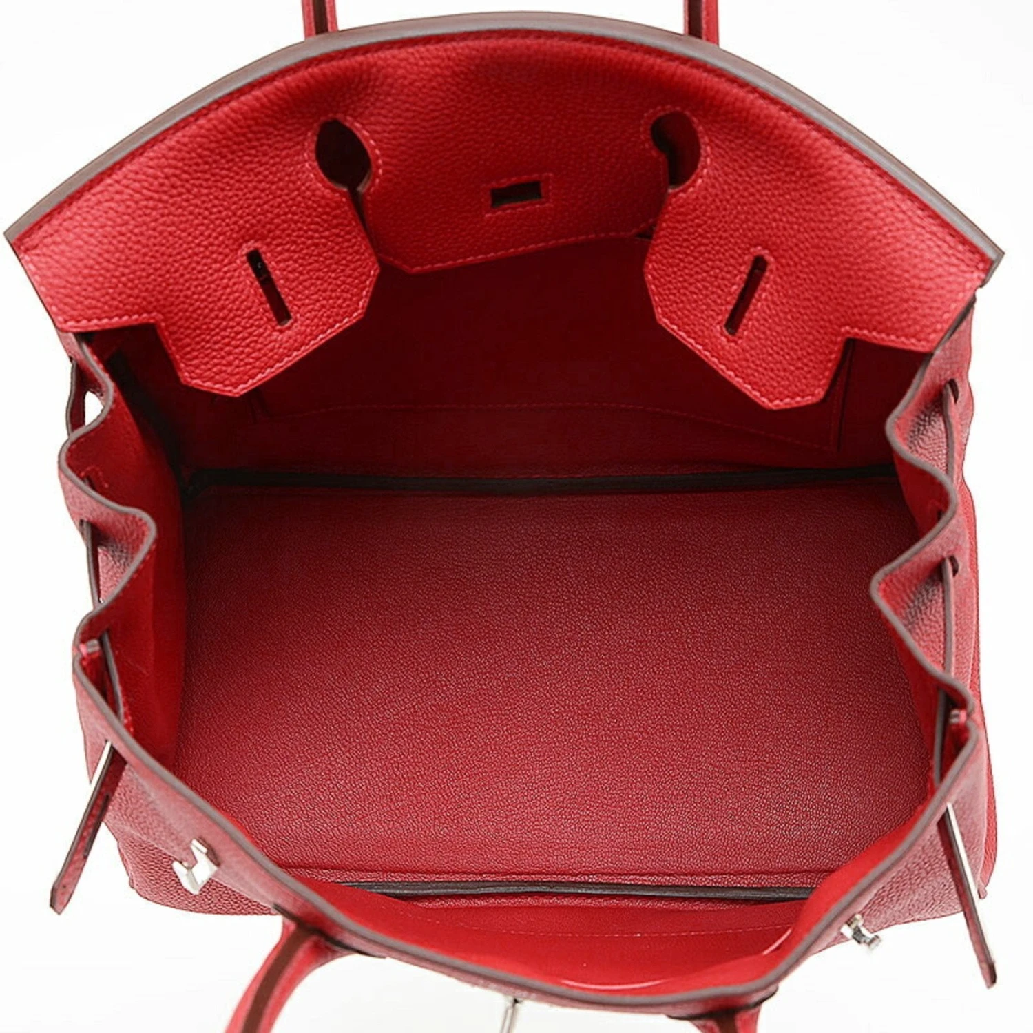 ELADY HERMES Birkin 30 Togo Handbag Rouge Kazak Y Stamp 7 ELADY HERMES Birkin 30 Togo Handbag Rouge Kazak Y Stamp - Image 5