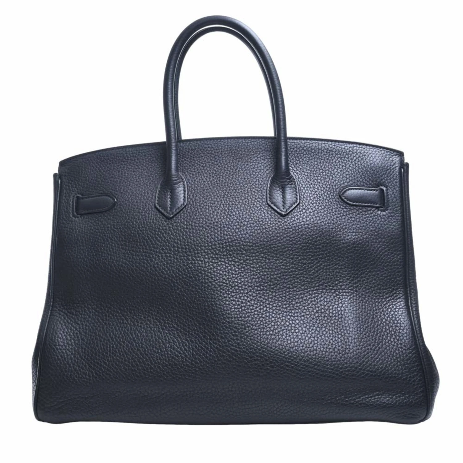 ELADY HERMES Taurillon Clemence Birkin 35 Handbag Black Ladies 4 ELADY HERMES Taurillon Clemence Birkin 35 Handbag Black Ladies - Image 2