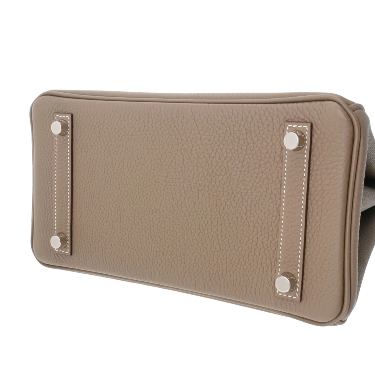 ELADY HERMES Birkin 25 Etoupe Palladium Hardware - Women's Togo Handbag 6 ELADY HERMES Birkin 25 Etoupe Palladium Hardware - Women's Togo Handbag - Image 4