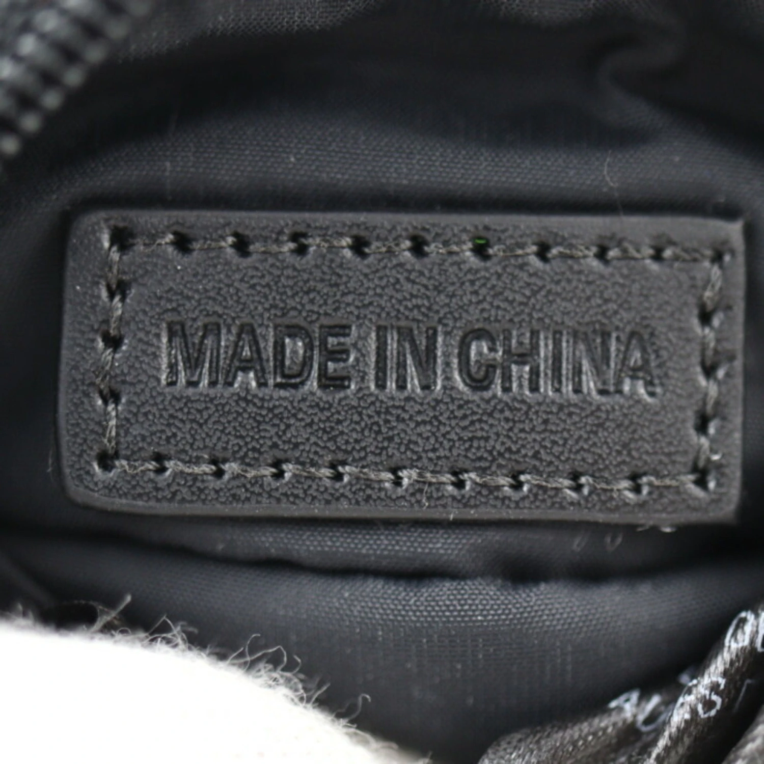 ELADY BALENCIAGA Micro Belt Pack Keychain 678883 Nylon White Black Silver Hardware Bag Charm Key Ring 6 ELADY BALENCIAGA Micro Belt Pack Keychain 678883 Nylon White Black Silver Hardware Bag Charm Key Ring - Image 4