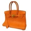 ELADY HERMESAuth Birkin Birkin 30 B Stamp Vogulliver Women's Handbag Orange -Best Jewelry Store 2000 5f4fc711 4c7e 4715 8cbf 83fcd983114f