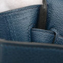 ELADY HERMES Birkin 25 Togo Blue De Plus Silver Hardware B Engraved -Best Jewelry Store 2000 60c50bf1 9a8a 4dfa a6ee 0b137e5c4542