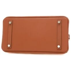 ELADY HERMES Birkin 30 Handbag Colormatic Swift Brick/Nata/Brum Silver Hardware B Stamped -Best Jewelry Store 2000 62208772 a6ff 456e ad5d 2981740faed1