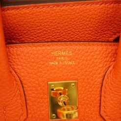 ELADY HERMES Handbag Birkin 25 Z Engraved Togo Rouge Tomato Gold Hardware Ladies -Best Jewelry Store 2000 6371708d bad8 4b0f b523 6c6bb9335b7b