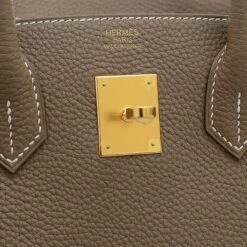 ELADY HERMES Birkin 30 Handbag Togo Etoupe W Engraved 13 ELADY HERMES Birkin 30 Handbag Togo Etoupe W Engraved -Best Jewelry Store 2000 6baa941d 7014 4236 9448 d41e5841e074
