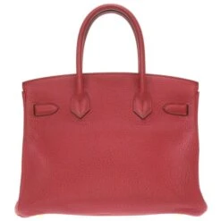 ELADY HERMES Birkin 30 Taurillon Clemence Rouge Grenat X Stamp [2016] Handbag Bag Red 0157 -Best Jewelry Store 2000 6d08ef1f ffa9 48c7 837b cd47ecffc320