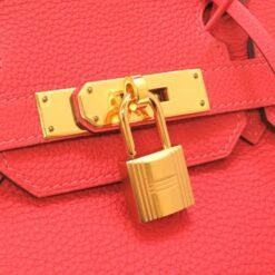 ELADY HERMES Birkin 30 Togo Rouge Pivoine R Stamped Handbag Bag Red 0156 -Best Jewelry Store 2000 6dd9b83b eb13 4571 8ef7 480558c64baa