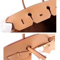 ELADY HERMES Birkin 40 Hand Bag Couchbel Epson Natural C Engraved Gold Metal Fittings -Best Jewelry Store 2000 6e748efc 5c02 42c1 aef6 98bbe0a5380b