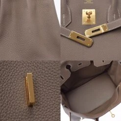 ELADY HERMES Birkin 35 Etoupe Z Engraved [around 2021] Ladies Togo Handbag -Best Jewelry Store 2000 6f213880 5b33 4f5c b7a6 0bd4d1a4b556