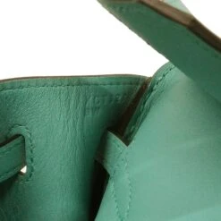 ELADY Hermes Handbag Birkin 25 X Stamp Swift Blue Atoll Silver Metal -Best Jewelry Store 2000 7207167b 8af1 4c6c a312 a07560d1f8e8