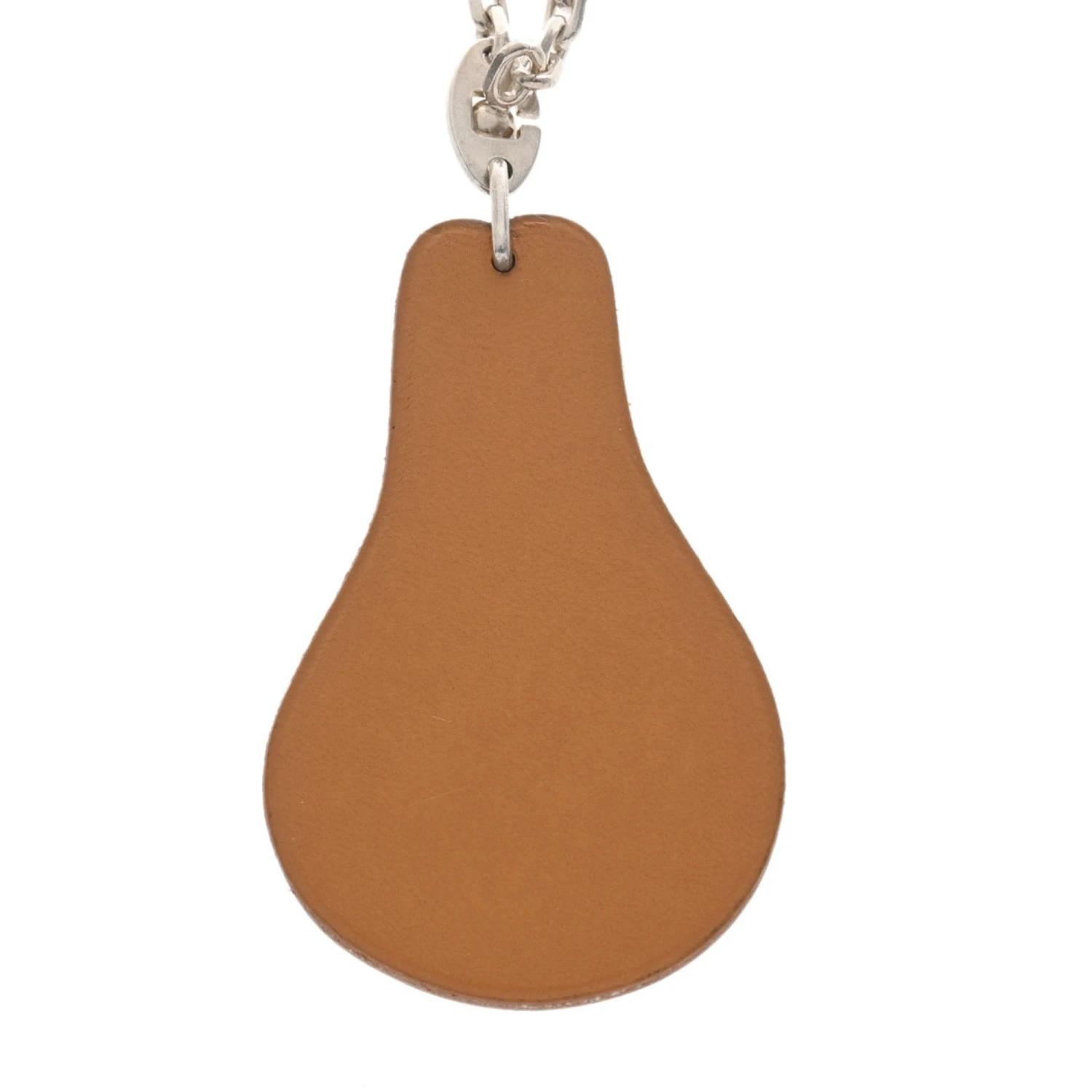 ELADY HERMES Keychain LaFrance Motif Beige Unisex Leather Charm 7 ELADY HERMES Keychain LaFrance Motif Beige Unisex Leather Charm - Image 5