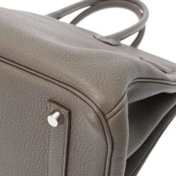 ELADY HERMES Birkin 35 Ethane Palladium Hardware O Stamp [circa 2011] Unisex Taurillon Clemence Handbag -Best Jewelry Store 2000 748dab3d 7c8b 4ced 8fcb 2105178d727b