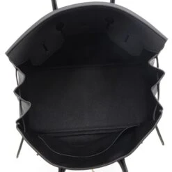 ELADY HERMES Birkin 35 Togo Black Handbag Silver Hardware B Engraved 14 ELADY HERMES Birkin 35 Togo Black Handbag Silver Hardware B Engraved -Best Jewelry Store 2000 76aeb013 cecf 401d a846 02f7047018b8