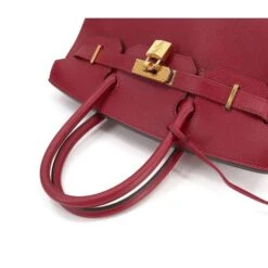 ELADY HERMES Birkin 30 Hand Bag Epson Rouge Grena X Carved Seal Gold Metal Fittings -Best Jewelry Store 2000 7a3be667 92ac 4c4a 8f19 1ced3bb91328