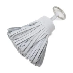 ELADY HERMES Carmen Tricolor Keychain Blue Blue Brume Agneau Milo Leather -Best Jewelry Store 2000 7b952f9b 85f8 4f4b 9994 562e6858159f