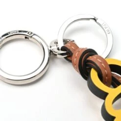 ELADY LOEWE Anagram Charm Keyring Keychain C621232X83 Calf Metal Yellow S-154947 -Best Jewelry Store 2000 7c8c4ef7 8db5 4c03 a2a4 90044e8244bd