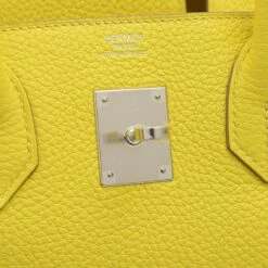 ELADY HERMES Birkin 30 Taurillon Clemence Lime Handbag Silver Hardware U Stamp -Best Jewelry Store 2000 7d273ce2 0983 427c 866c 4b46eeda9ad5