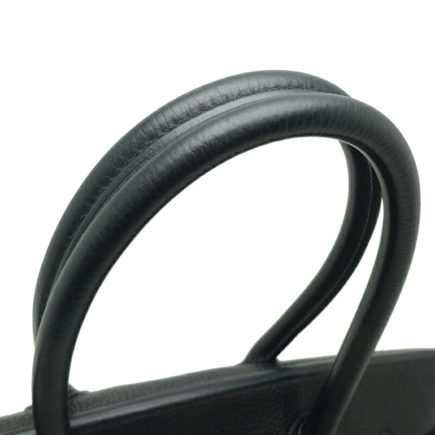 ELADY Hermes Shoulder Birkin 42 I Engraved Made In 2005 Ladies Handbag Taurillon Clemence Noir (black) X Silver (palladium) Metal Fittings 7 ELADY Hermes Shoulder Birkin 42 I Engraved Made In 2005 Ladies Handbag Taurillon Clemence Noir (black) X Silver (palladium) Metal Fittings - Image 5