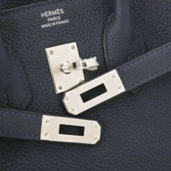 ELADY HERMES Birkin 25 Blue Nuit Palladium Hardware - Women's Togo Handbag 21 ELADY HERMES Birkin 25 Blue Nuit Palladium Hardware - Women's Togo Handbag -Best Jewelry Store 2000 7fcde289 a8f8 45d0 8aad 8038340ae038