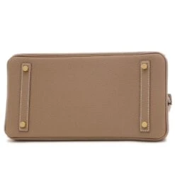 ELADY HERMES Birkin 30 Handbag Togo Etoupe W Engraved 15 ELADY HERMES Birkin 30 Handbag Togo Etoupe W Engraved -Best Jewelry Store 2000 80f44eba 04ff 4da9 9439 76191059ea9f