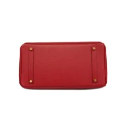 ELADY HERMESAuth Birkin 35 D Stamp Women's Courchevel Leather Handbag Rouge Vif 14 ELADY HERMESAuth Birkin 35 D Stamp Women's Courchevel Leather Handbag Rouge Vif -Best Jewelry Store 2000 821151f8 793c 46ce a276 6f30a5550568