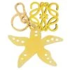 ELADY LOEWE Starfish Keyring Keychain Silicone Classic Calf Yellow -Best Jewelry Store 2000 8299e128 7afc 40ea 800a df41e58c02f6
