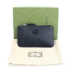 ELADY GUCCI Double G Keychain Business Card Holder/Card Case Black 701070 17WEF 1000 Men Women -Best Jewelry Store 2000 83bf6d78 a635 4ef0 8dd0 9458227722c4